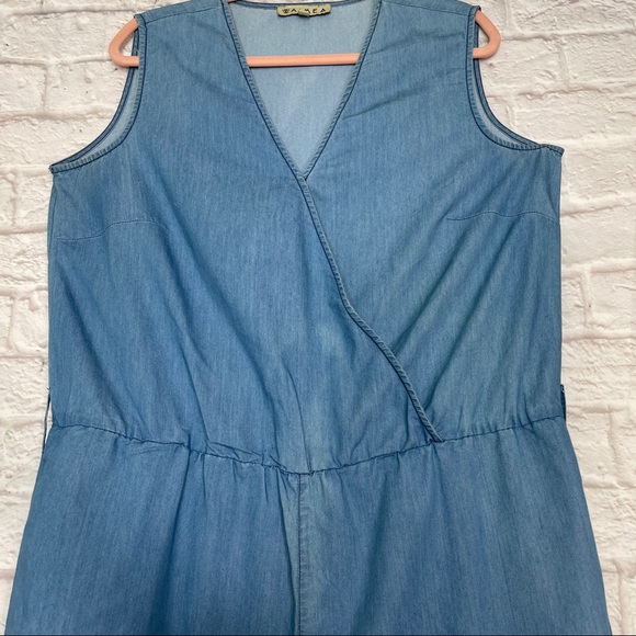 Denim Jumpsuit - Picture 3 of 7
